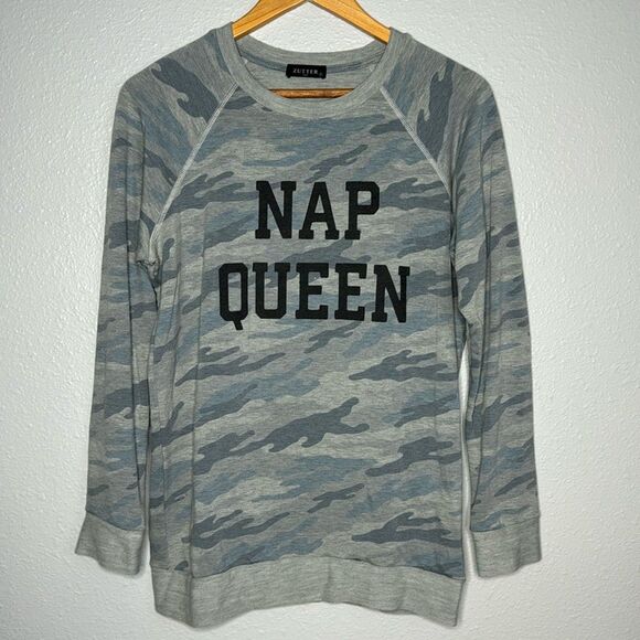 Small Nap Queen Sweater, Camo. Closet Candy - Picture 2 of 5